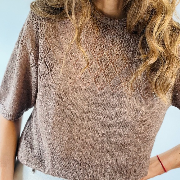 Vintage Mushroom Knit - Picture 2 of 3